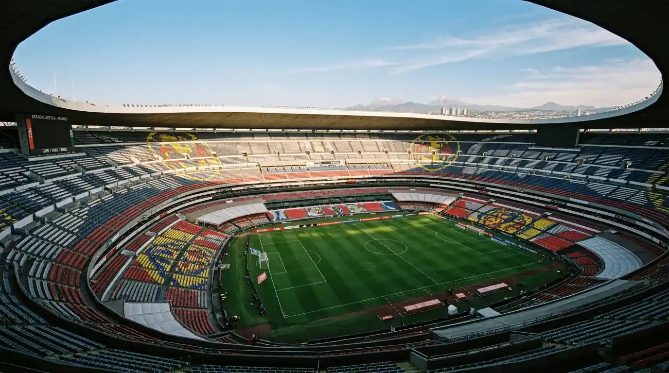 Estadio Azteca i Mexico City - arena før VM 2026 apningskampen