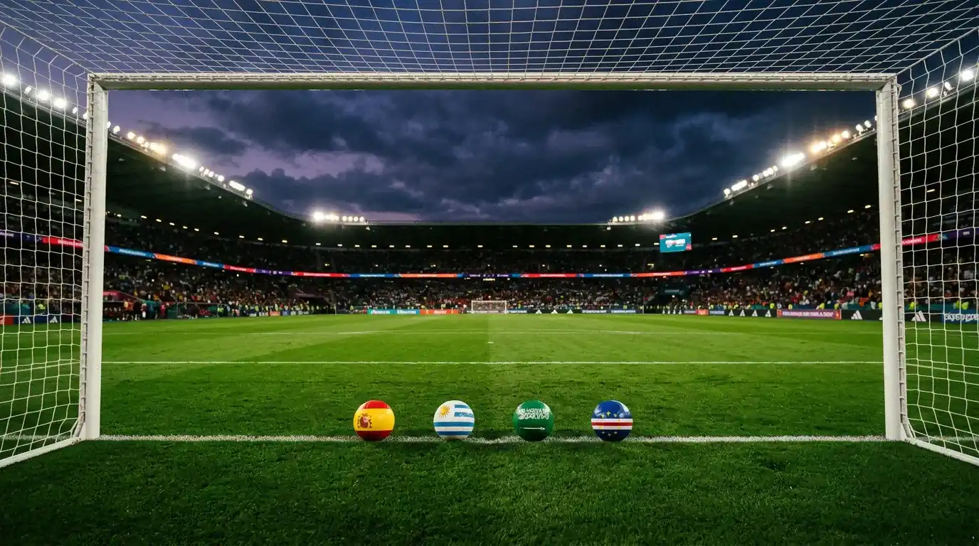 Gruppe H VM 2026 med Spania, Uruguay, Saudi-Arabia og Kapp Verde