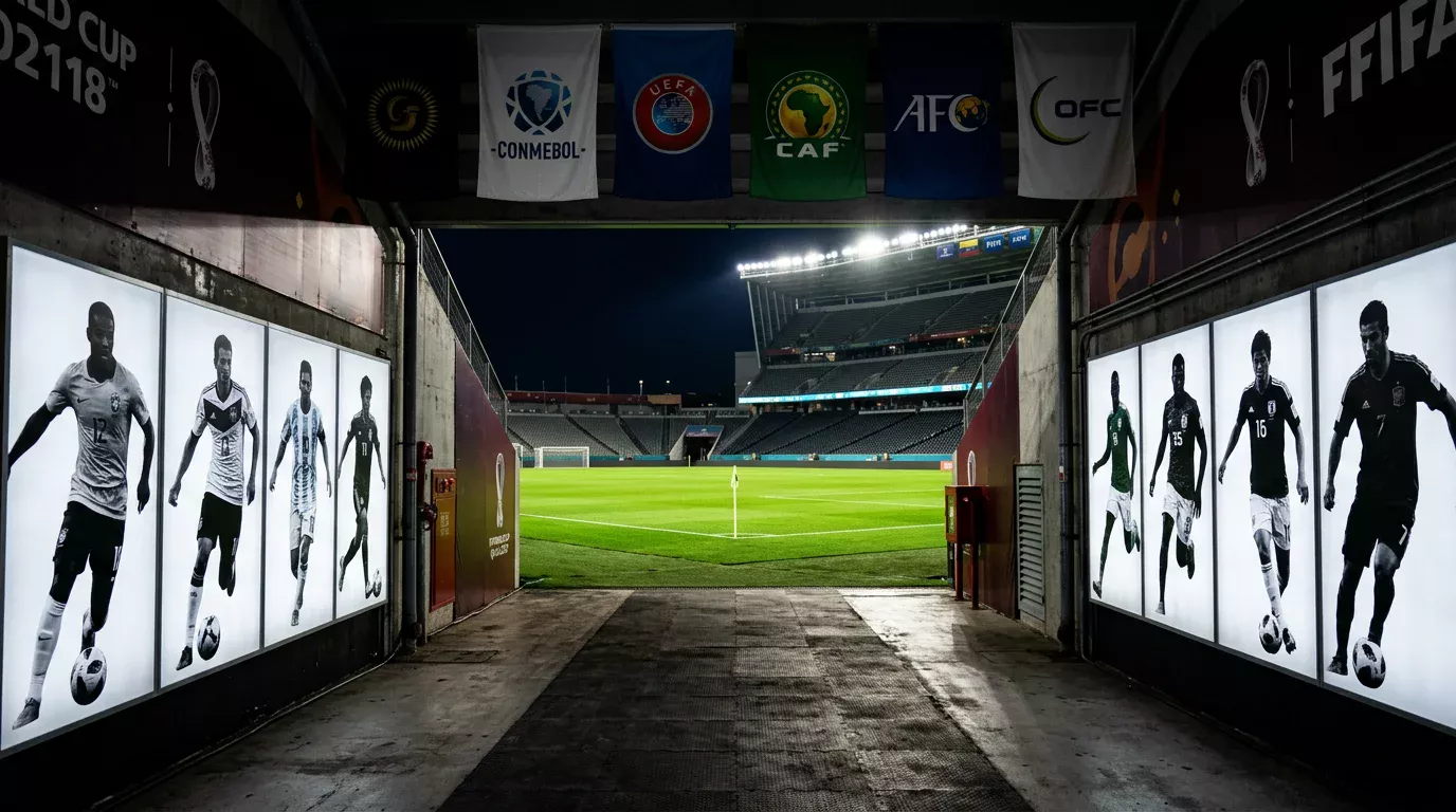 VM 2026 alle 48 deltakende nasjoner med flagg og laglogoer